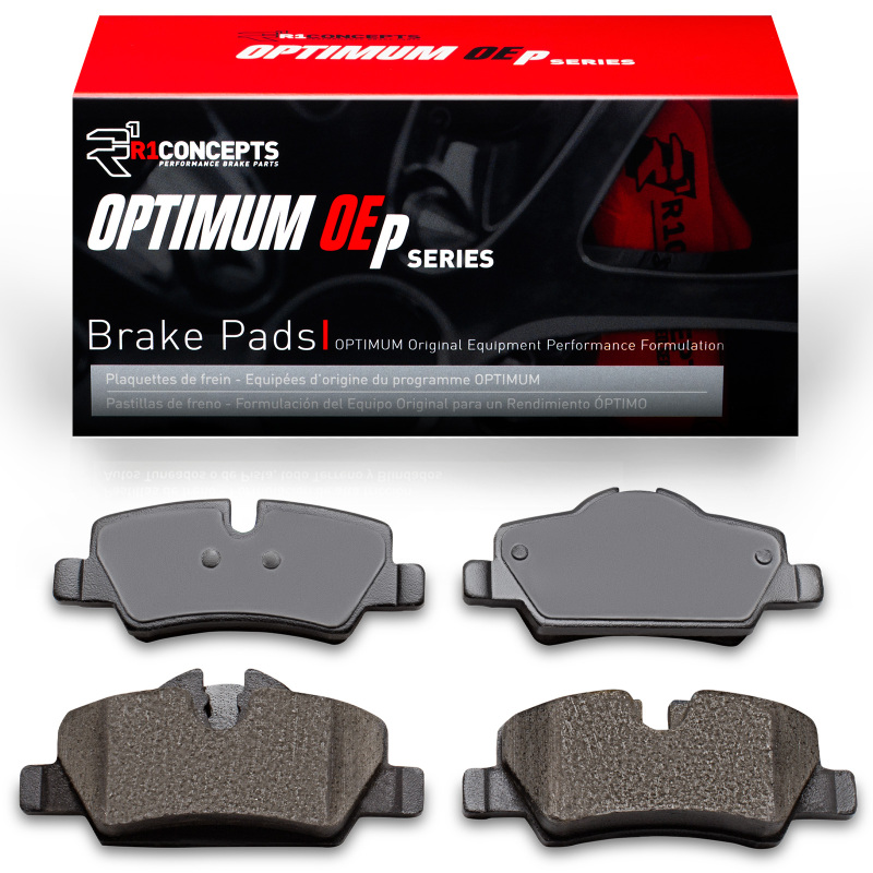 Mini Countryman Brake Pads - Rear - R1 Concepts - Optimum OE - `14-`24
